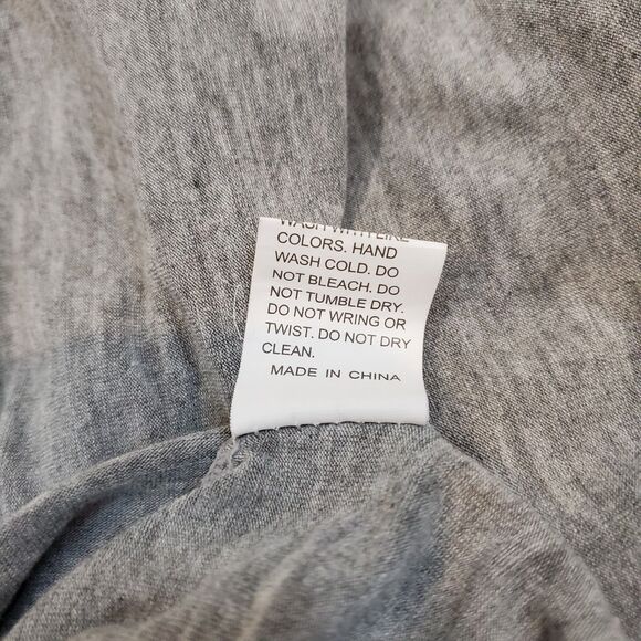 Y2k Lace Trim Babydoll Slip Dress Top Side Slit L Gray Feminine Dainty Whimsical - Picture 10 of 10